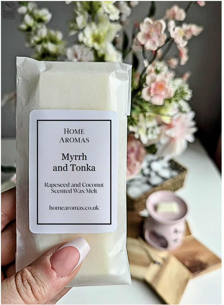 Myrrh and Tonka Snap Bar Wax Melts