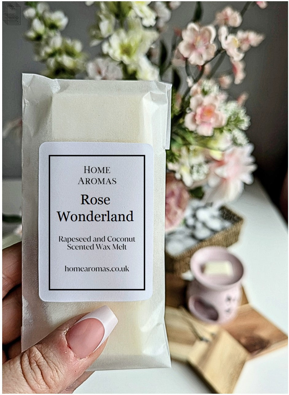 Rose Wonderland Snap Bar Wax Melt