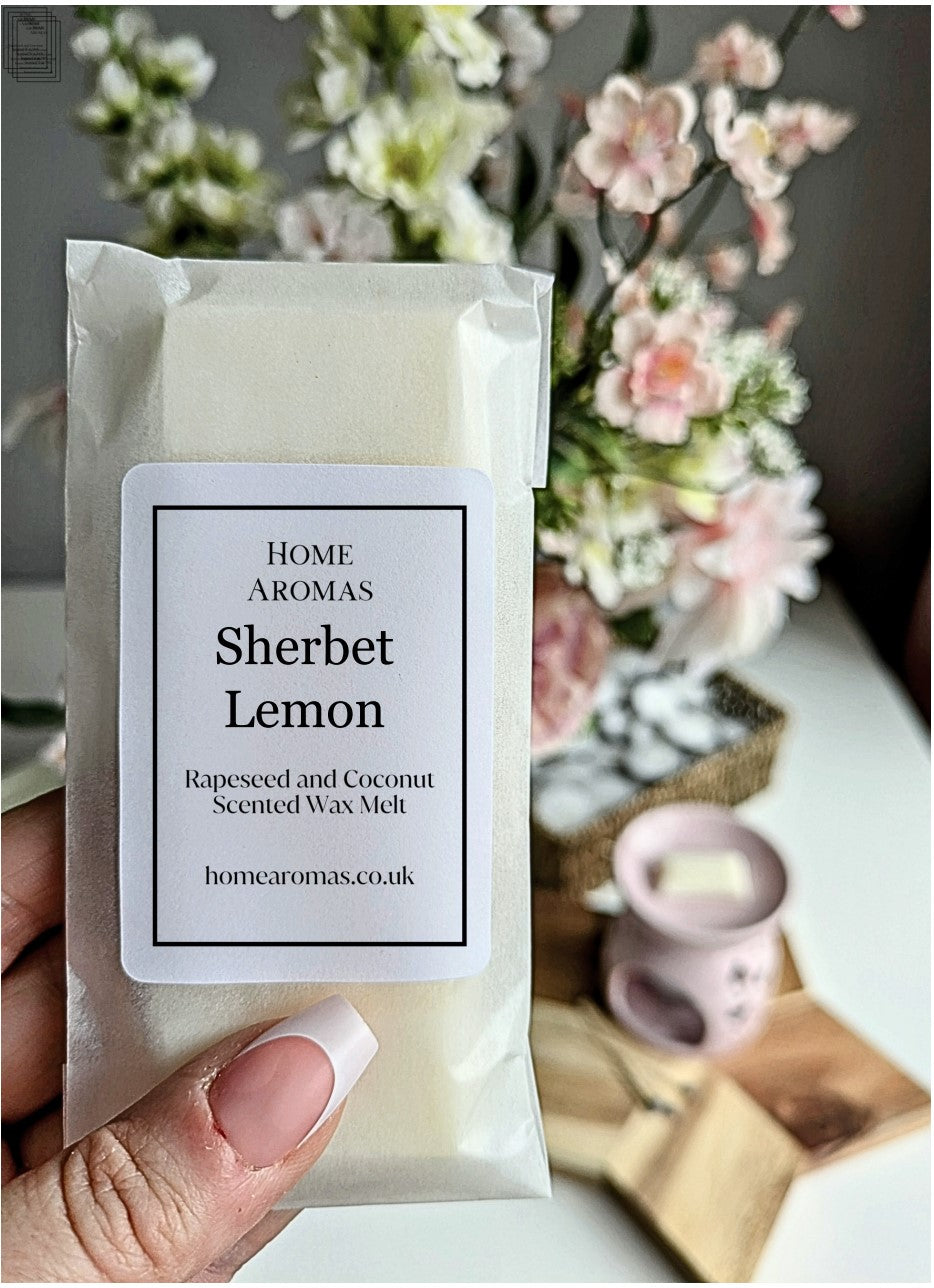 Sherbet Lemon Snap Bar Wax Melts