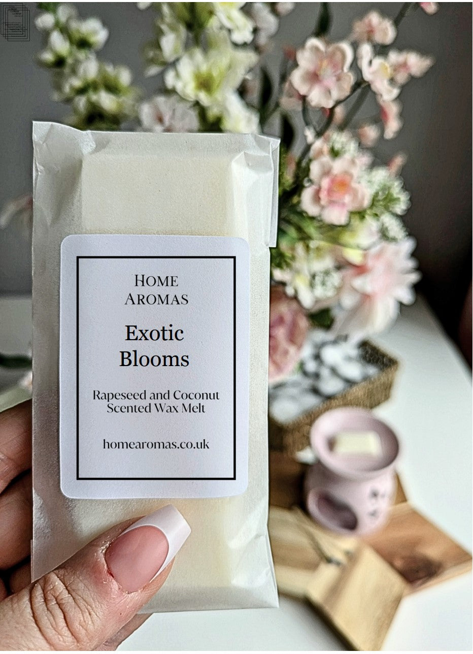Exotic Blooms Snap Bar Wax Melts